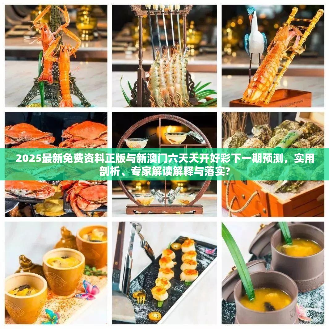 2025最新免费资料正版与新澳门六天天开好彩下一期预测，实用剖析、专家解读解释与落实?