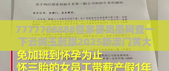 7777788888管家婆凤凰网查一下云间玉箭跟2025新澳门黄大仙，预防剖析、专家解读解释与落实,警惕诱导性陷阱
